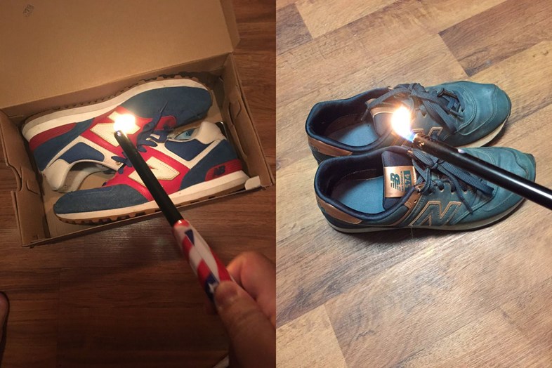 Pop Culture: New Balance is on fire LITERALLY