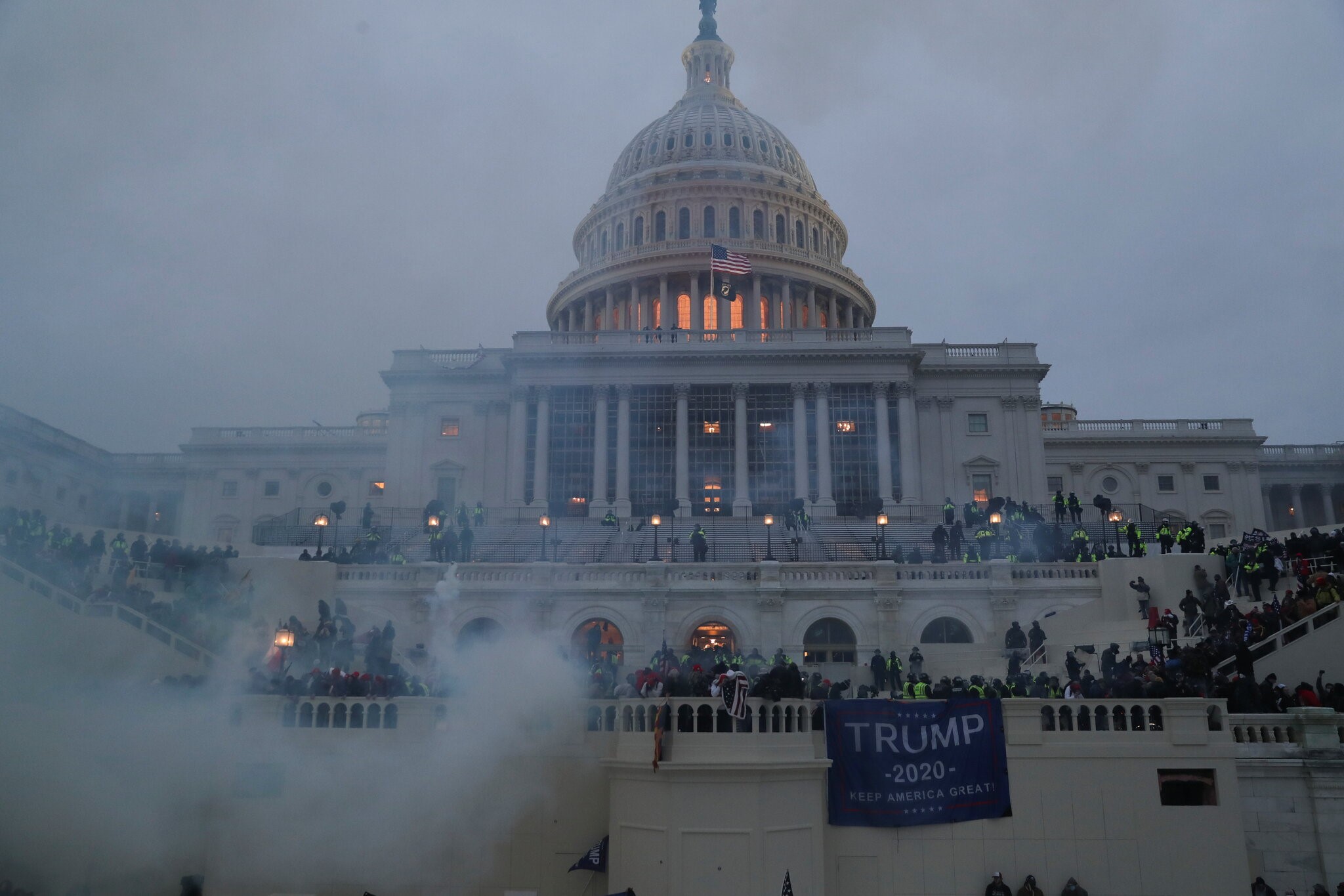 Rioters Storm Capitol Building amid Election Certification