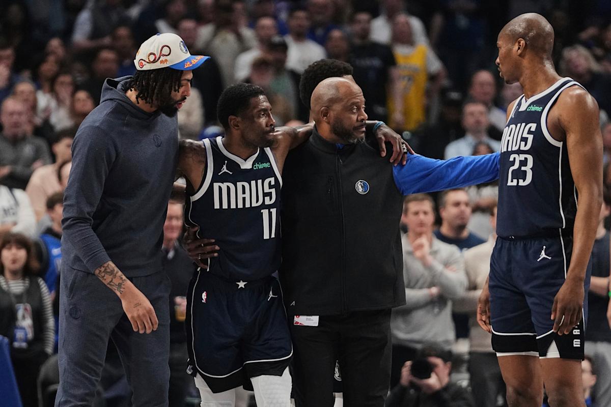 Mavericks Kyrie Irving Out for the Remainder of NBA Season