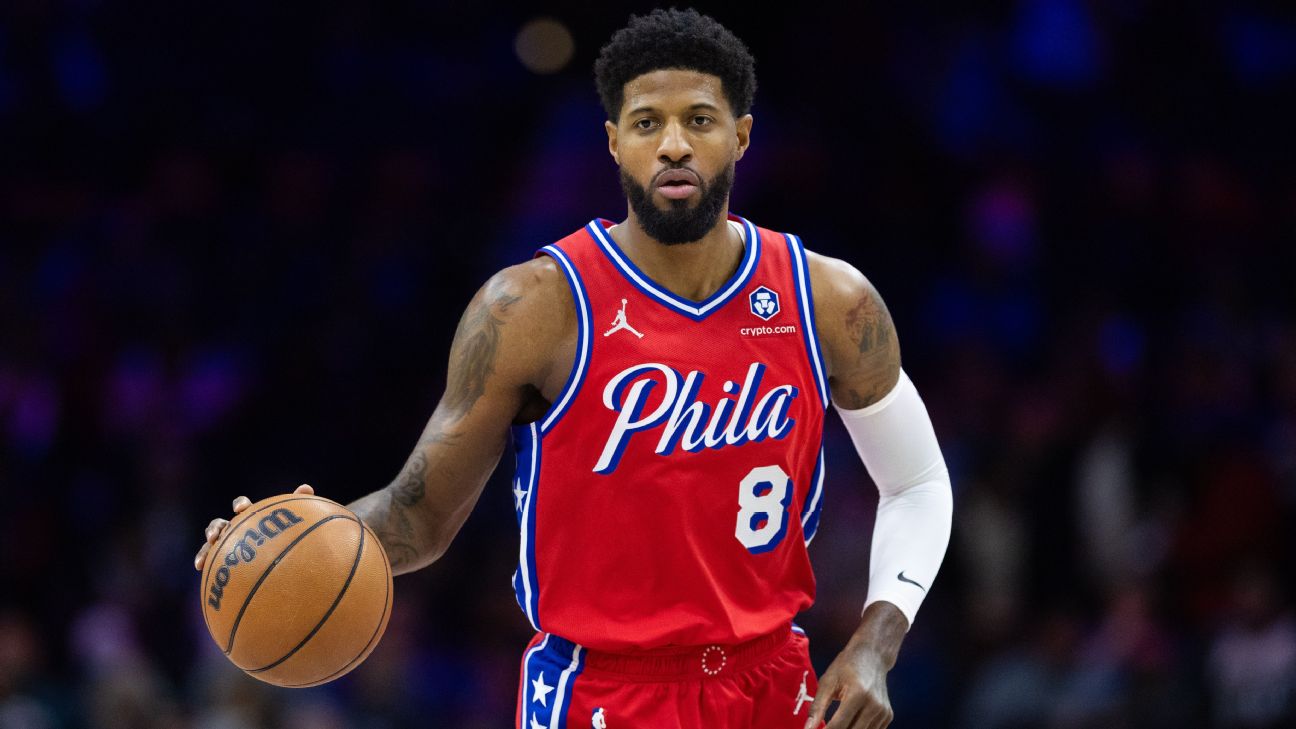 Philadelphia 76ers star Paul George Shut Down for the Season