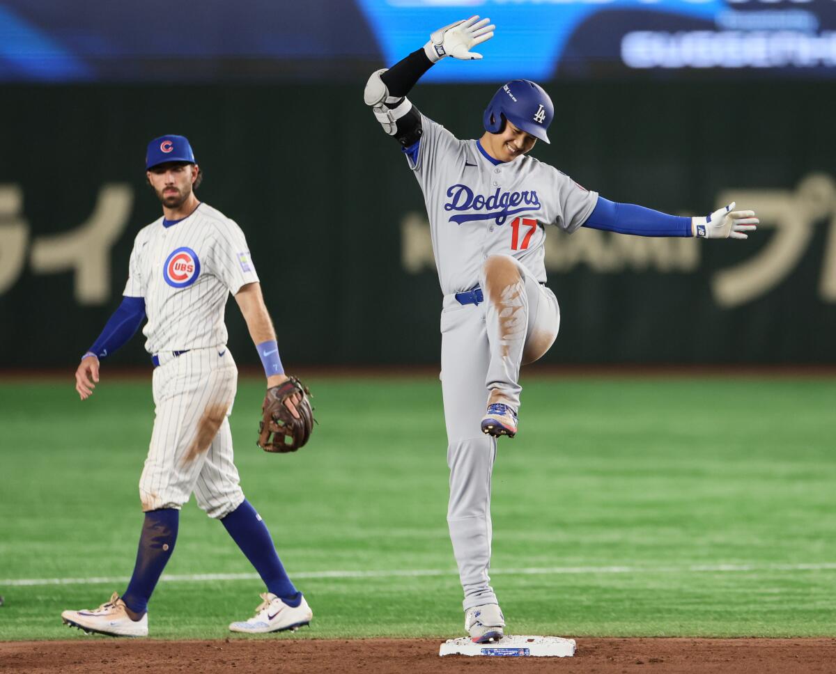 Dodgers Defeat the Cubs in the Season Opener in Tokyo